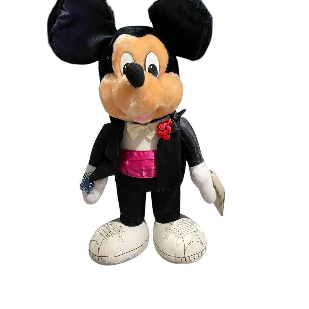 Mickey Mouse 60th anniversary Tuxedo Plush doll 1988 with tags